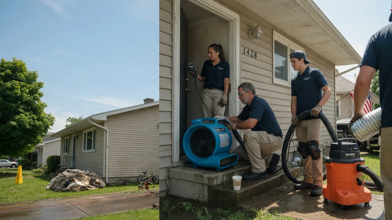 Water Damage Restoration in Hydetown, PA near me